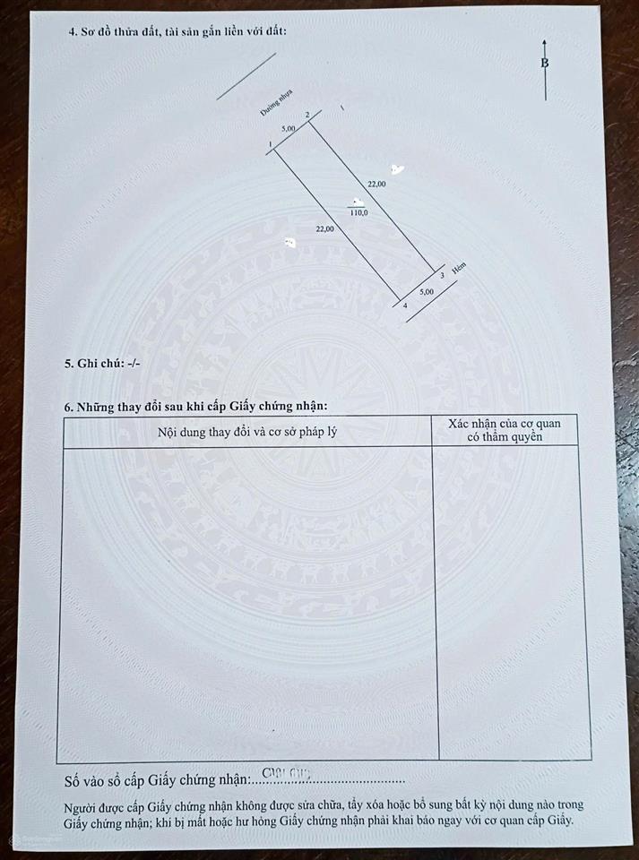 Nền thổ cư 110 m2 lộ giới 16m tại khu công nghiệp bình minh (ngay cầu cần thơ) giá 1 tỷ 299