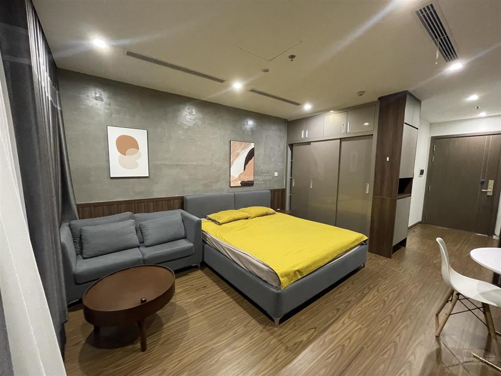 Cho thuê căn hộ studio 38m2 vin westpoint tiện nghi full đẹp hiện đại đẳng cấp chỉ với 13tr/tháng