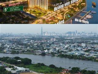 Căn 1 + view sông full ck 10% giá cđt xuất ngoại giao