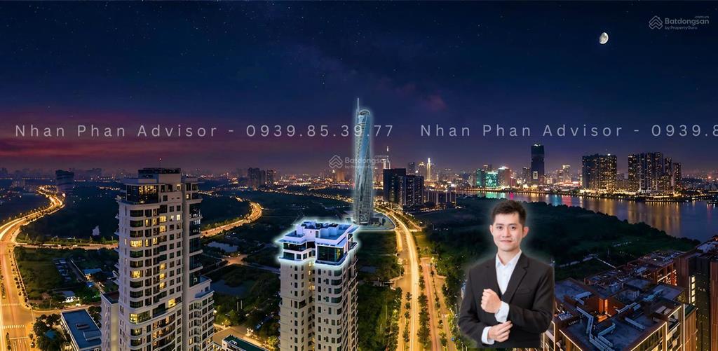 Bán penthouse view trực diện sông  tháp tài chính 99 tầng  zeit river thủ thiêm
