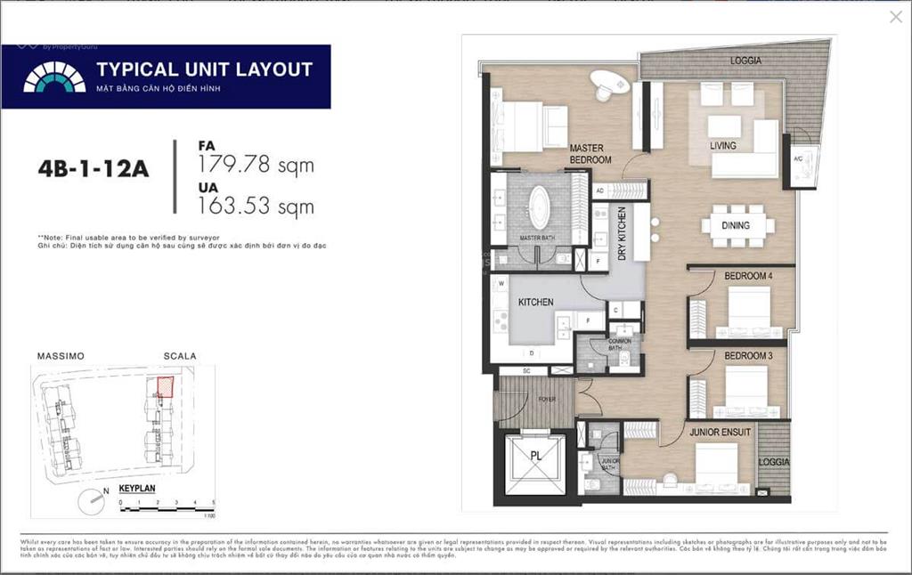 Hoa hậu  the opera metropole  căn 4pn căn góc  full view