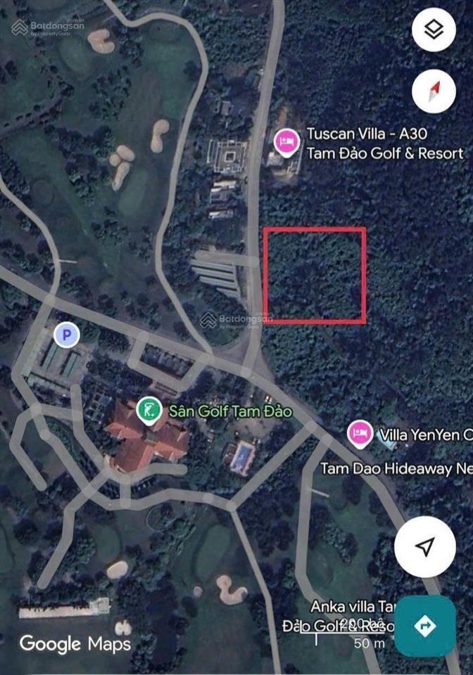 Bán lô đất 2 mặt tiền, 3 mặt thoáng tại resort nghỉ dưỡng sân golf tam đảo vĩnh phúc