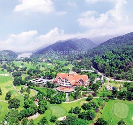 Bán lô biệt thự 1050m2 mặt sân golf tam đảo giá chỉ 16, x tỷ bìa đỏ sang tên