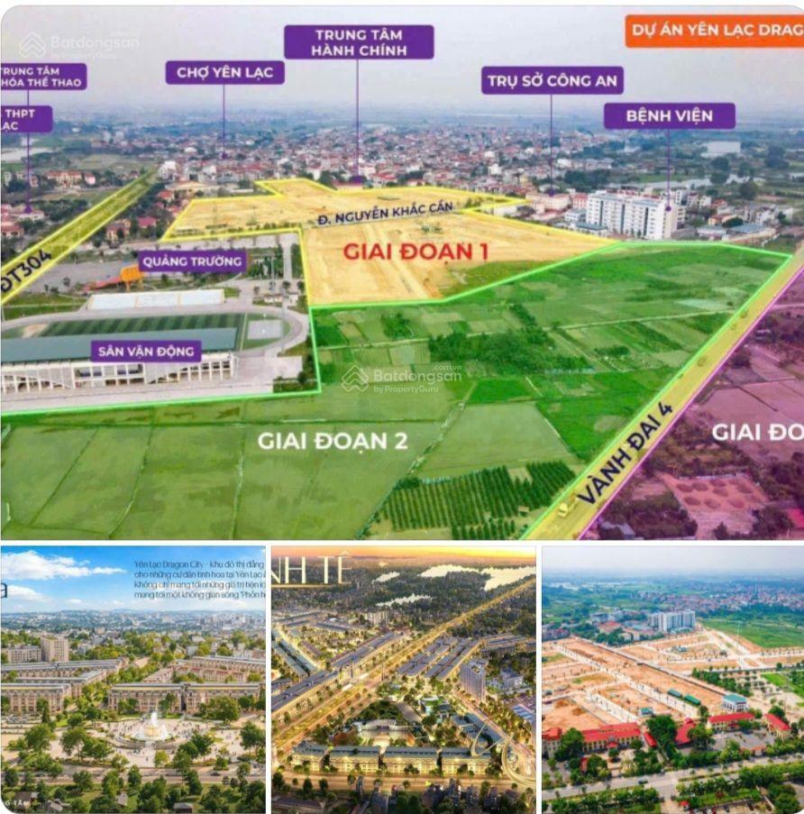 Dự án mới kđt drangon city yên lạc. trung tâm phồn hoa, trung tâm kết nối giao thương 360