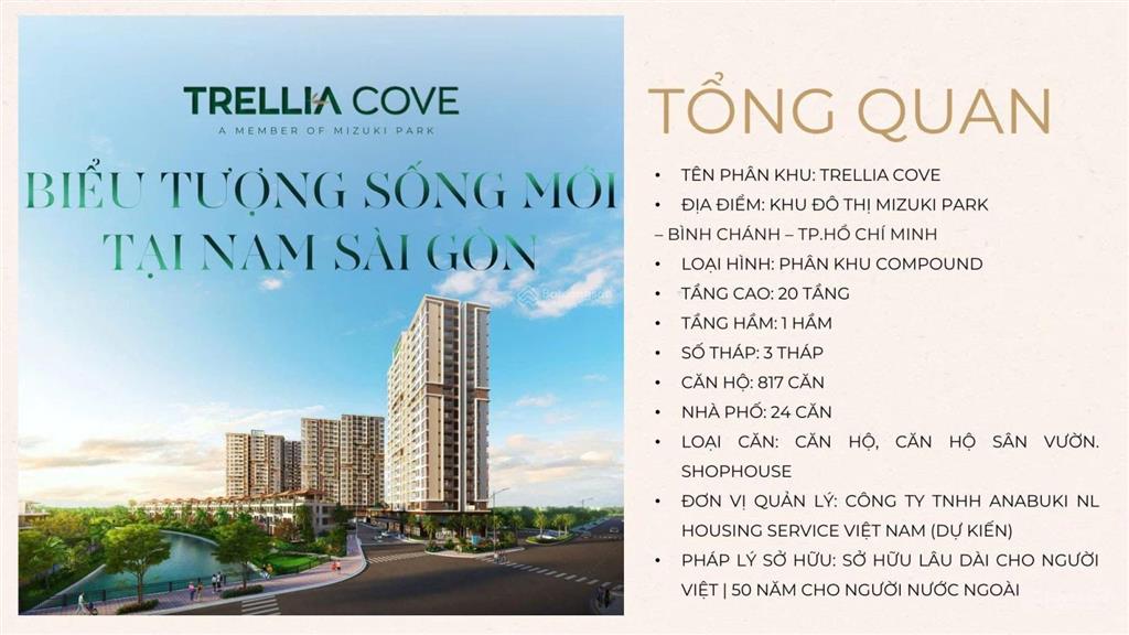 Căn góc trellia cove giá tốt nhất giỏ hàng cđt nam long 2pn 2wc view đẹp thoáng mát