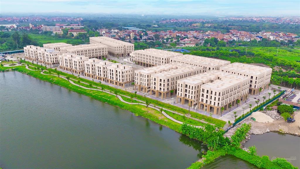 Bán liền kề phú thị riverside gia lâm view sông siêu đẹp, sẵn nhà về ở ngay giá 12 tỷ