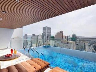 Bán khách sạn amber hotel đường biệt thự, tân lập nha trang, 18 tầng 44 phòng, dòng tiền 750tr/th