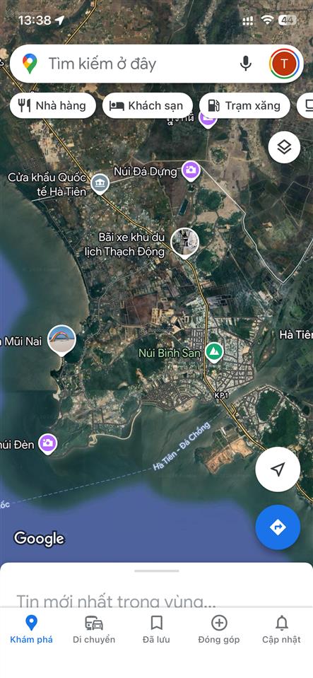 Bán đất tại núi đèn, pháo đài, hà tiên, 3,2 tỷ, 927,7 m2 gần bãi biển mũi nai  mr kiệt 0834 871 ***