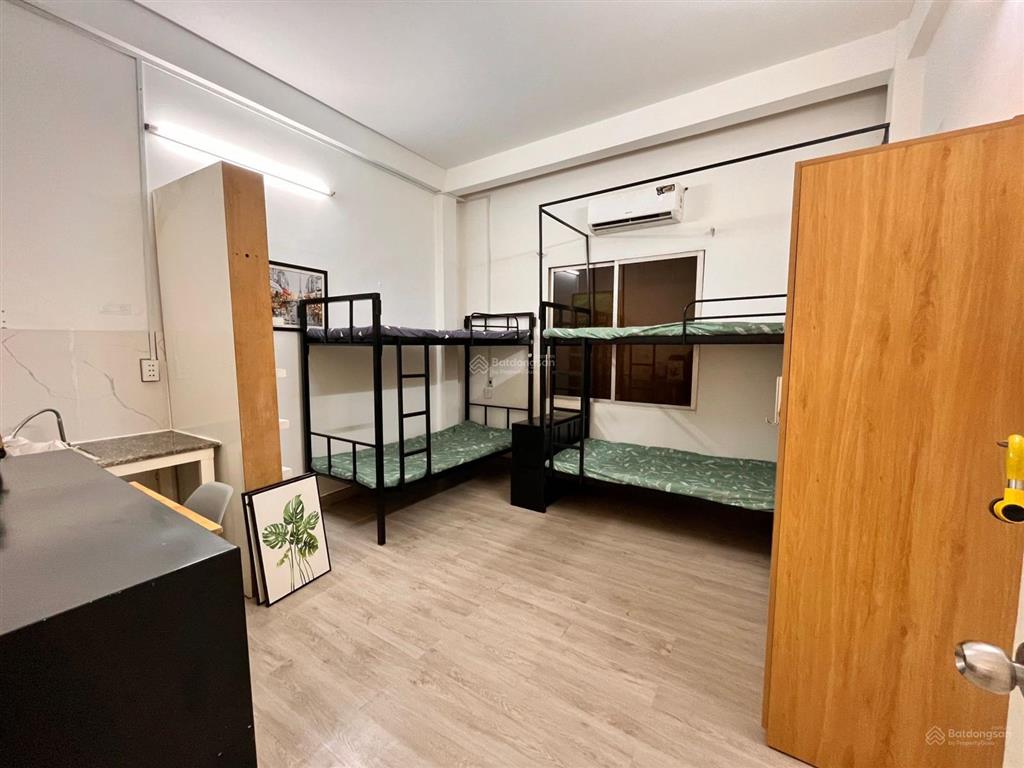 Phòng trọ giá rẻ q3, sinh viên, 4 giường, 20m, chỉ 3 triệu