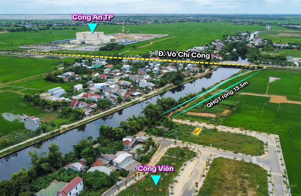Siêu phẩm đất nền thủy vân ngay cầu võ nguyên giáp giá chỉ 2ty580