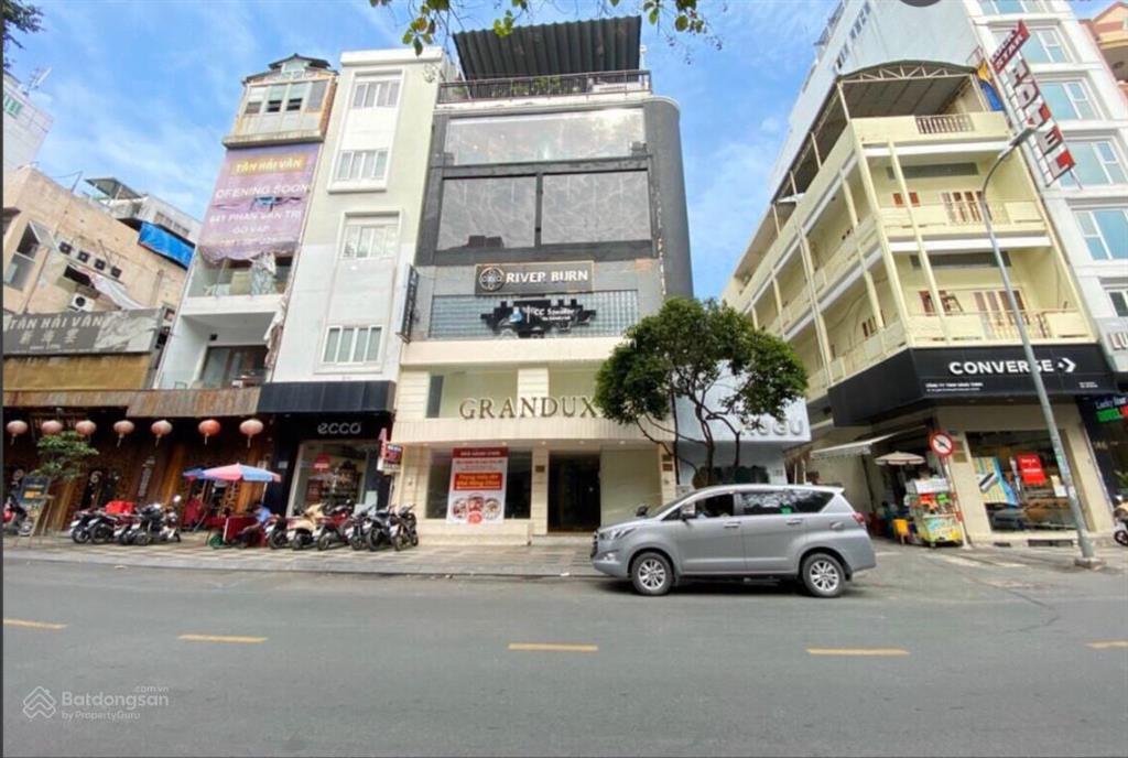 Cho thuê nhà 152  154 nguyễn trãi, phường bến thành, quận 1  8.5x20m, 1 trệt 4 lầu