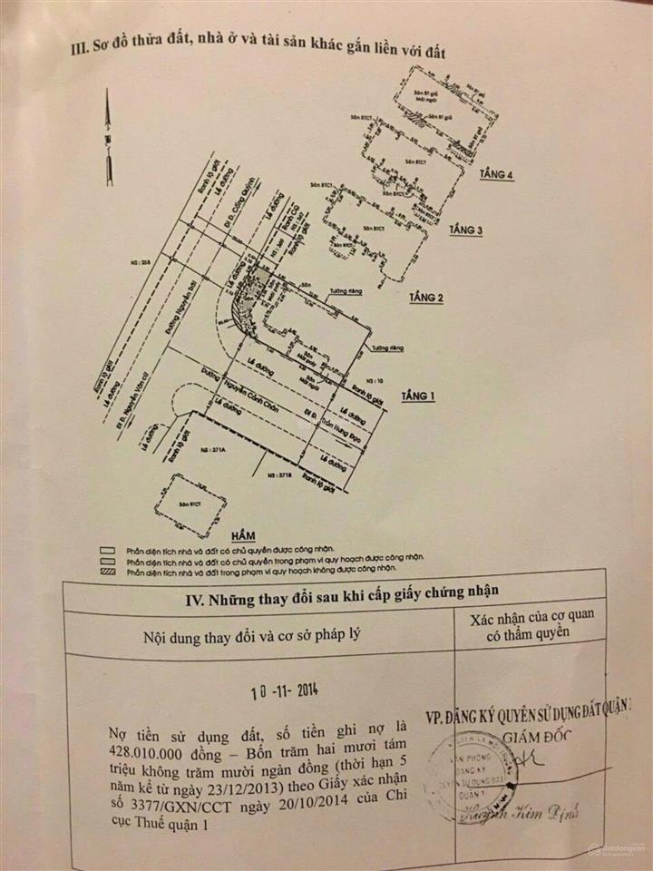 Địa chỉ 369b nguyễn trãi, phường nguyễn cư trinh, quận 1, tp.hcm  900tr/tháng