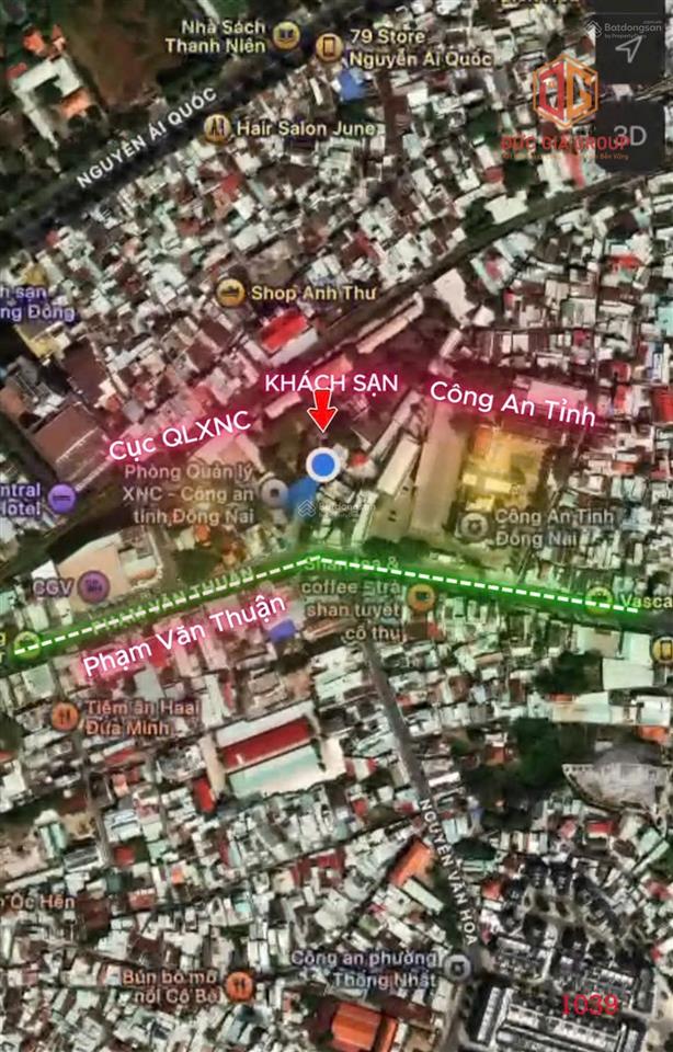 Bán khách sạn 35 tỷ dòng tiền 150tr/th tổng 36 phòng chdv full kín vận hành 1000m2 sử dụng sàn