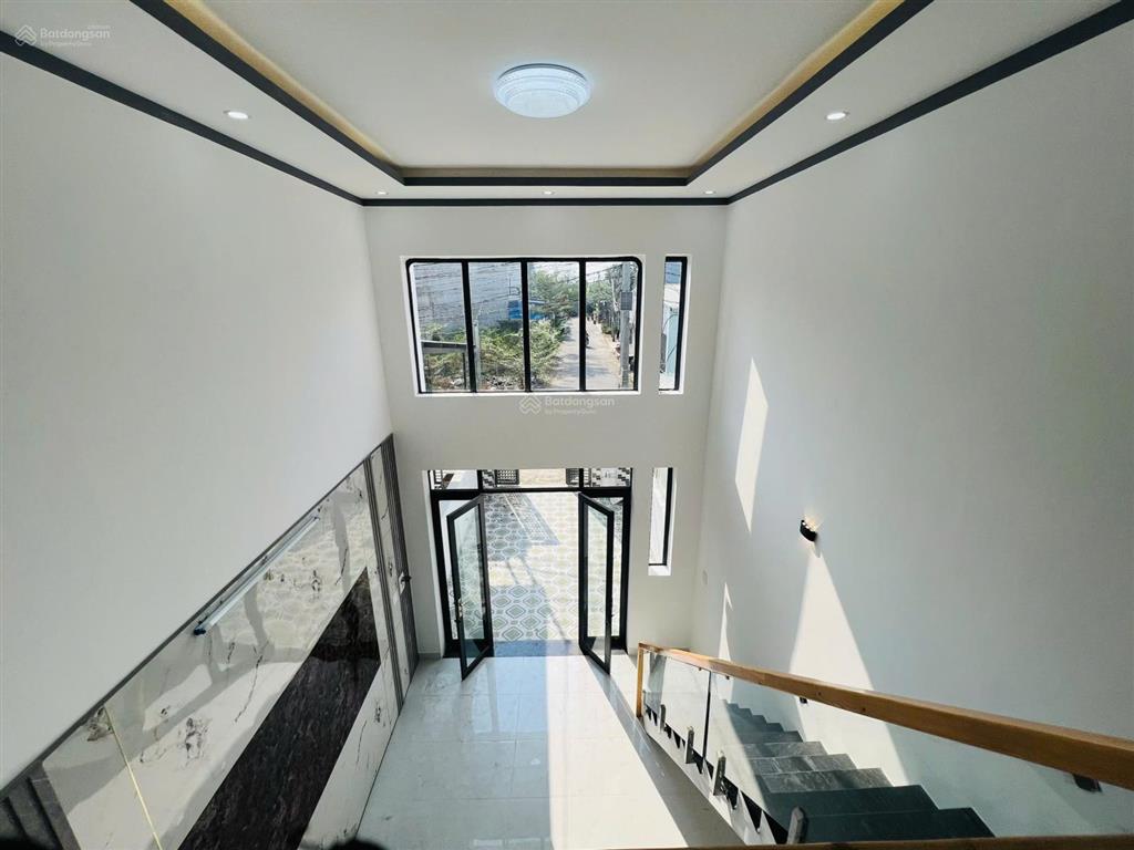 Nhà bán p.tân triều hương lộ 7 câu cá quốc thịnh 110m2 mới xây 2,2 tỷ shr 1 trệt 1 lầu vào ở ngay
