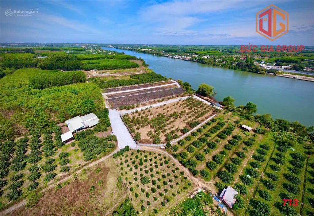 Bán 1608m2 đường đa lộc bình lợi (cũ). giá 6,7 tỷ đã setup sẵn bờ kè có 200m2 thổ cư