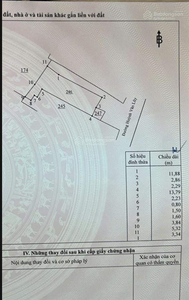Đất bán 50m2 mặt tiền huỳnh văn lũy 2,95 tỷ hiếm sót lại cần bán gần trường lê văn tám metro