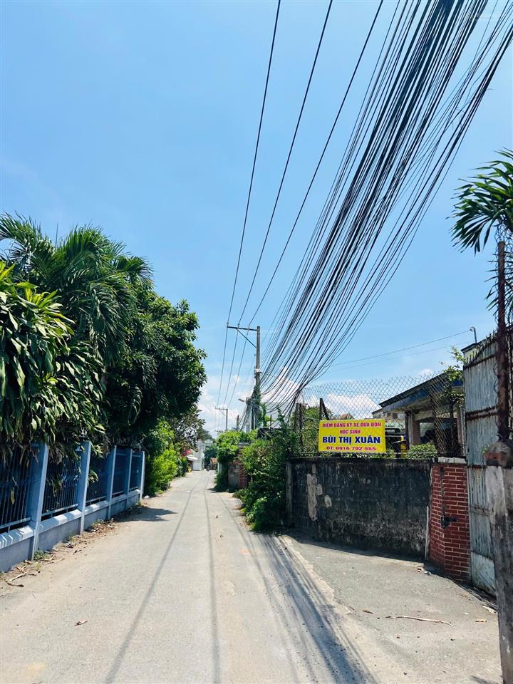 Đất bán thạnh phú gần chợ hơn 600m2 hẻm cây dầu có 300m2 thổ cư, giá 2,8 tỷ phù hợp xây nhà vườn