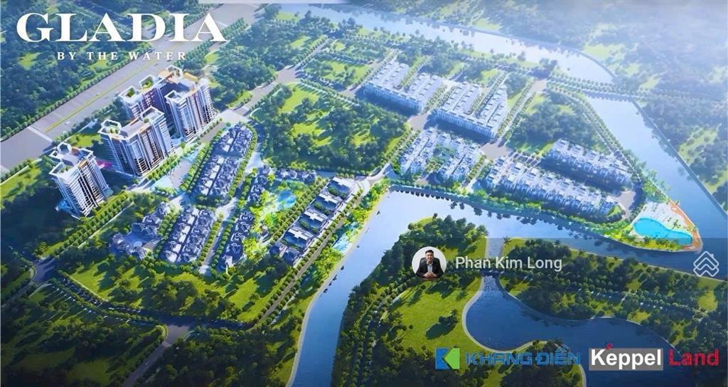 Chính thức mở bán nhà phố biệt thự tại the gladia khang điền, 400m2, 4pn, 4wc, q2, hcm
