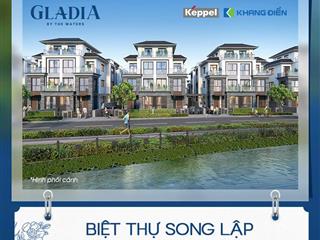 Chính thức mở bán nhà phố biệt thự tại the gladia khang điền, 300m2, 4pn, 4wc, q2, hcm