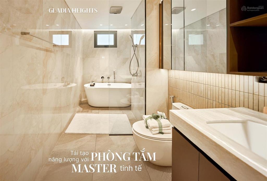 Bán căn hộ 3pn glada heights giá chỉ 9 tỷ sở hữu không gian sống một trong số ít, ck 12%