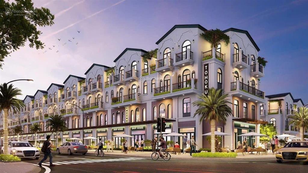 Shophouse view đẹp tại golden boulevard, 7,25 tỷ, 125m2, 4pn, 5ưc thành phố mới bình dương