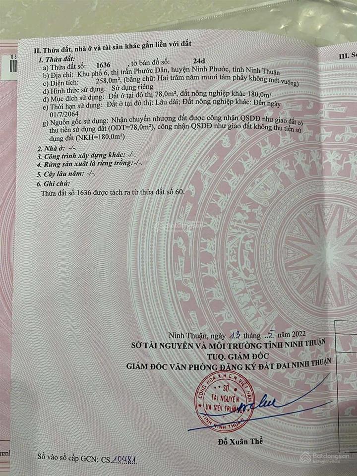 Cần bán đất nền biệt thự 2 mặt tiền giá tốt giá 780 triệu (gặp chủ thương lượng t