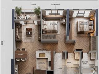 Deal hời căn 62m2 lumi hanoi chỉ 4.96 tỷ bao phí không có căn t2