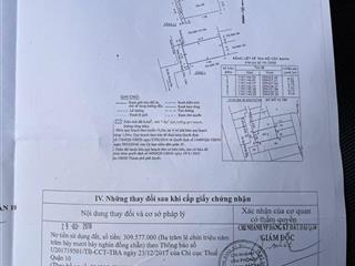 Bán nhà 3/2 q10, 4.1x8m, trệt 2 lầu, 2pn, dt 35m2, giá 5.1 tỷ tl