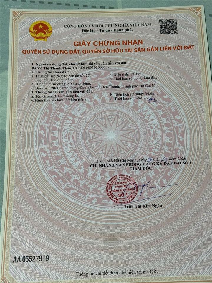 Xả gấp nhà q1 120/31 trần hưng đạo, 4 lầu, 7pn 9wc, giá 4.3 tỷ chốt