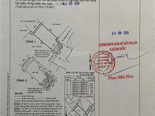 Hẻm 63/bà hạt, quận 10, dt 45m2, 2 tầng, giá 6.8 tỷ tl
