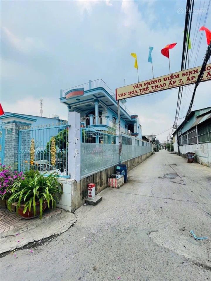 Bán đất đẹp gần chợ  1/ lê thị ngay  vĩnh lộc a  sổ hồng riêng