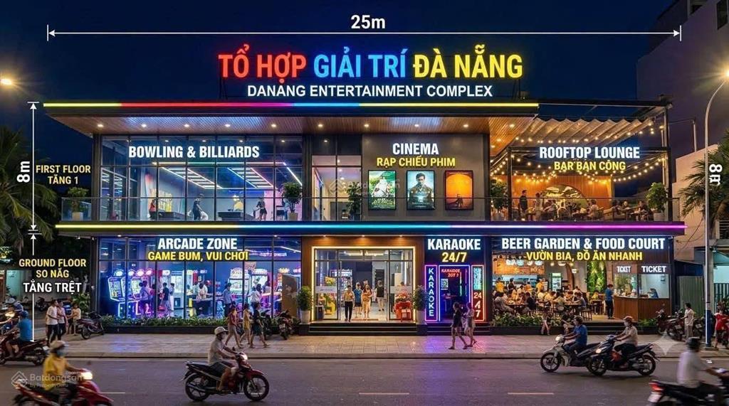 Cho thuê mặt bằng 2 tầng đường nguyễn tất thành, thanh khê  view biển