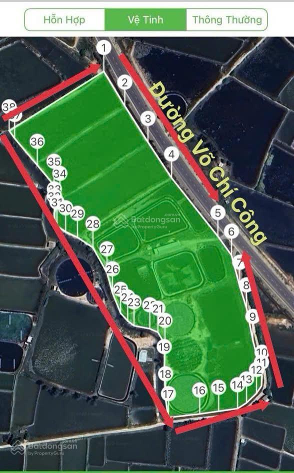 Bán đất 32.500m2 đường võ chí công, sát kcn chu lai, gần cảng chu lai, sân bay  giá 1.2tr/m2