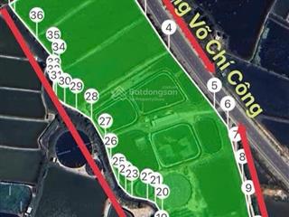 Bán đất 32.500m2 đường võ chí công, sát kcn chu lai, gần cảng chu lai, sân bay  giá 1.2tr/m2
