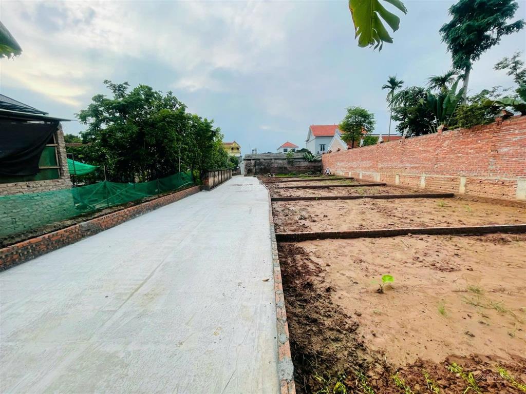 Đất nại châu  yên lãng, nhỉnh 30tr/m2, dt 80,0m² full thổ cư, ô tô đỗ cửa, sinh lời cực lớn