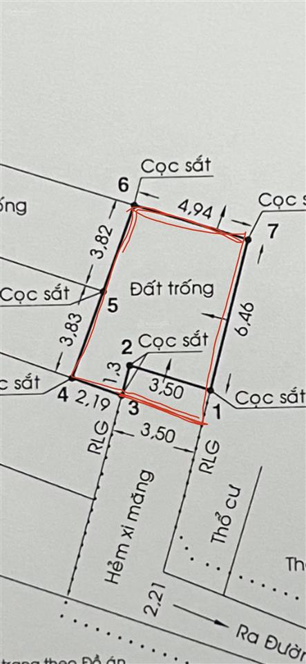 Bán đất 79/6/4a ds18 phường 8 gò vấp 41m2 giá 3,7 tỷ