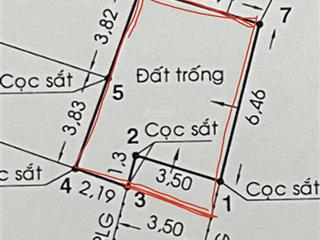 Bán đất 79/6/4a ds18 phường 8 gò vấp 41m2 giá 3,7 tỷ