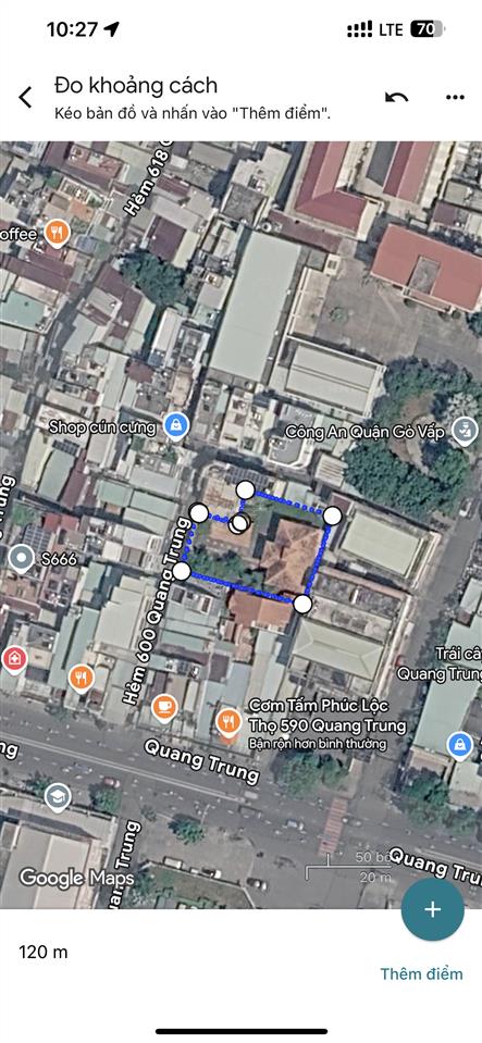 Bán biệt thự 560m2, giá 49,5 tỷ tại quang trung, p11, q.gò vấp, tp.hcm
