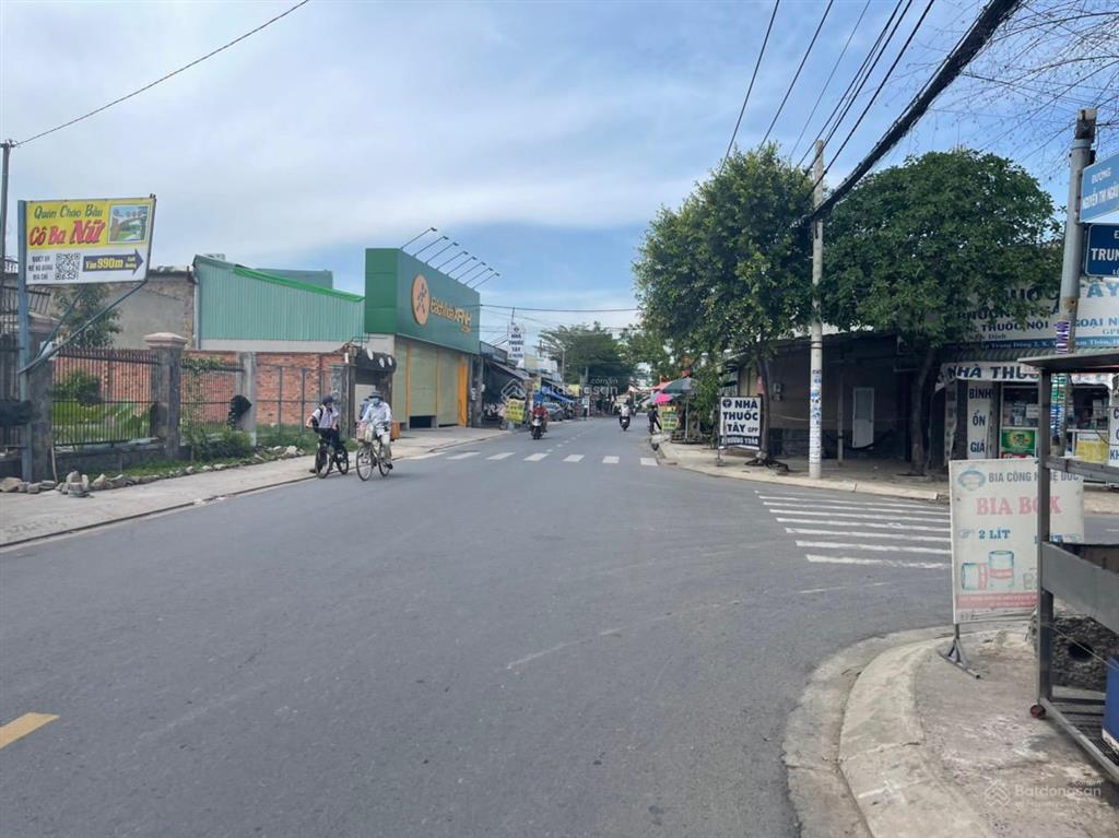 Bán 560m2 đất thổ cư mặt tiền nguyễn thị ngâu xã thới tam thôn hóc môn
