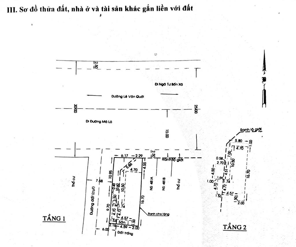 Bán nhà mặt tiền lê văn quới  góc 2 mặt tiền, vị trí góc, kinh doanh đa nghề, diện tích 180m2