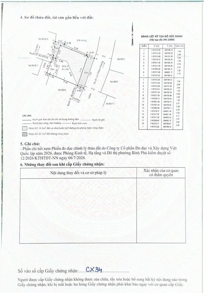 Cần bán nhà 2 tầng đường 11m, diện tích 61,2m2. giá 7,8 tỷ.