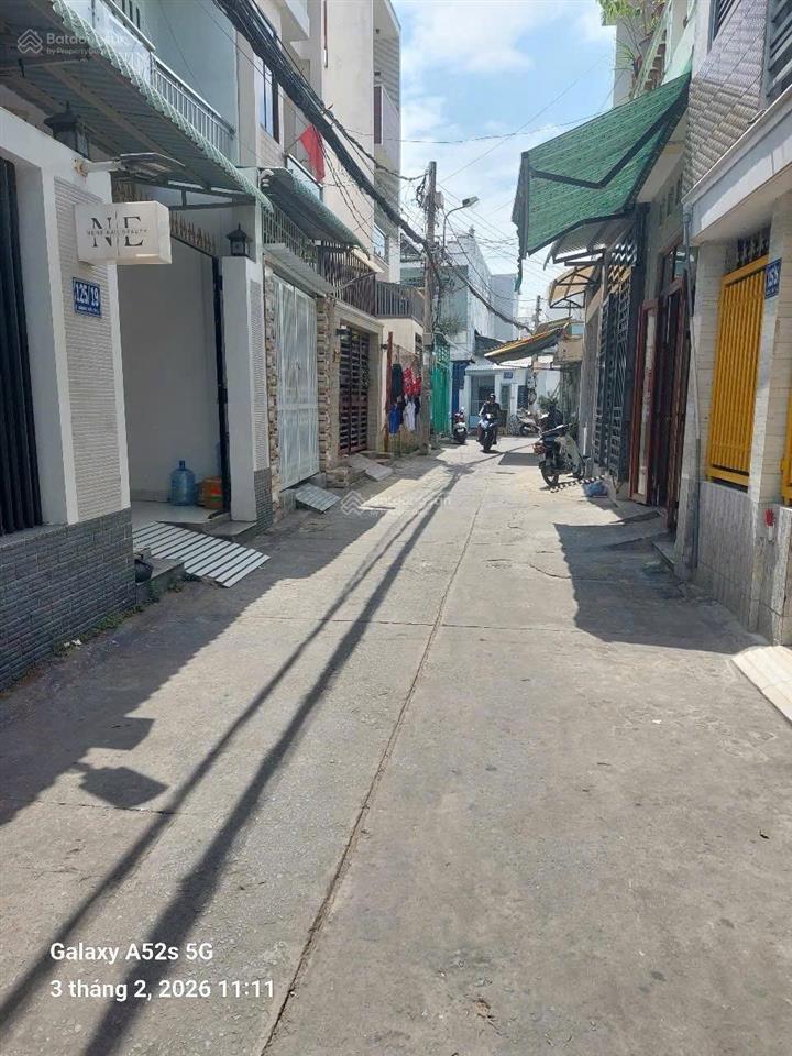 Bán nhà trệt lửng hẻm 125 hoàng văn thụ, ninh kiều, cần thơ, cách đường hoàng văn thụ chỉ 150m