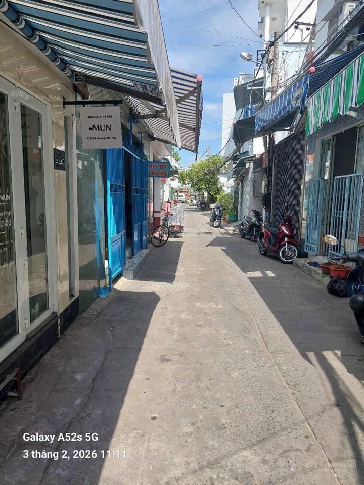 Bán nhà trệt lửng hẻm 125 hoàng văn thụ, ninh kiều, cần thơ, cách đường hoàng văn thụ chỉ 150m
