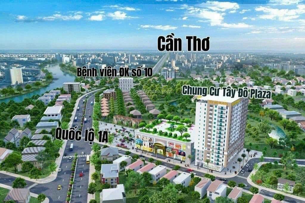 Bán hộ chung cư tây đô plaza gần bệnh viện số 10, đại học võ trường toản đang có thu nhập cho thuê
