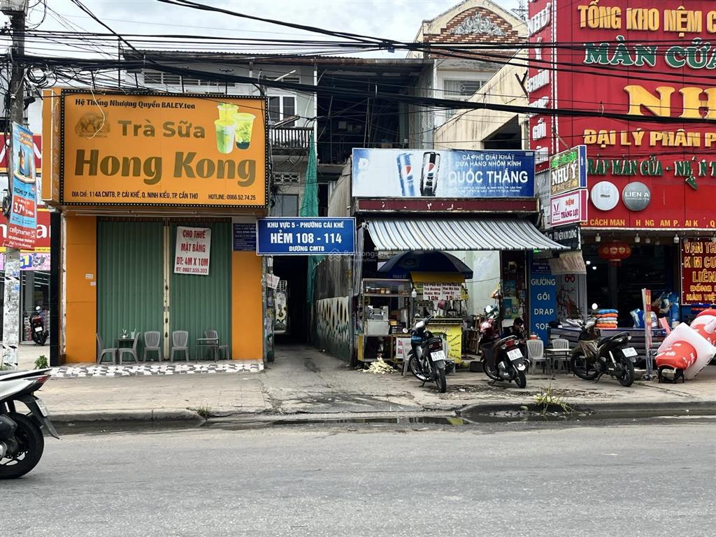 Bán nhà trệt lửng giá rẻ hẻm 108114 đường cmt trung tâm phường cái khế, tp cần thơ, gần bv phụ sản
