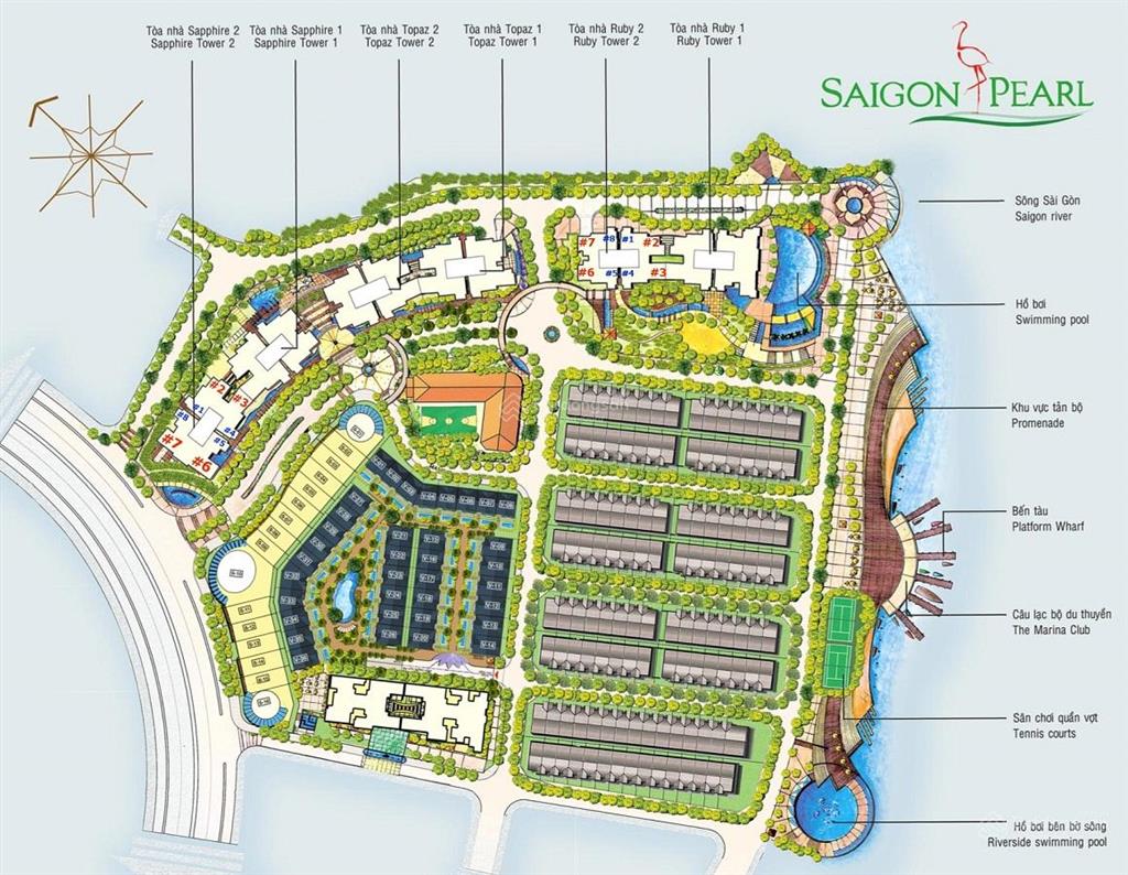 Giỏ hàng độc quyền saigon pearl 2026  giá tốt nhất thị trường sổ hồng trao tay