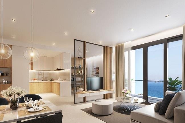 Bán 2pn thấy biển vũng tàu pearl giá 3.050 tỷ, sắp nhận nhà diện tích 75m2.  0905 705 *** nguyệt