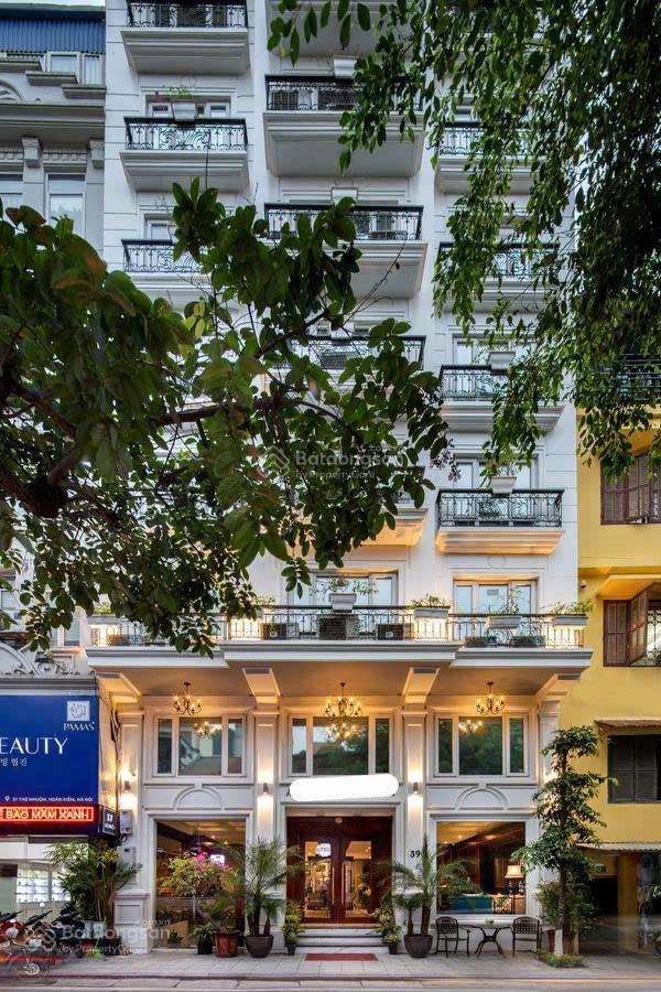 Bán tòa nhà mặt phố đội cấn cạnh văn cao liễu giai, 450m2 12 tầng đã hoàn công, hs cho thuê cao