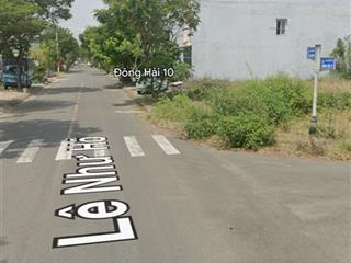 Bán lô góc 2 mặt tiền view chợ đông hải cạnh bãi tắm