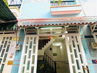1.65 tỷ  nhà 2 tầng shc  hẻm ô tô  ấp 3 bà điểm hóc môn